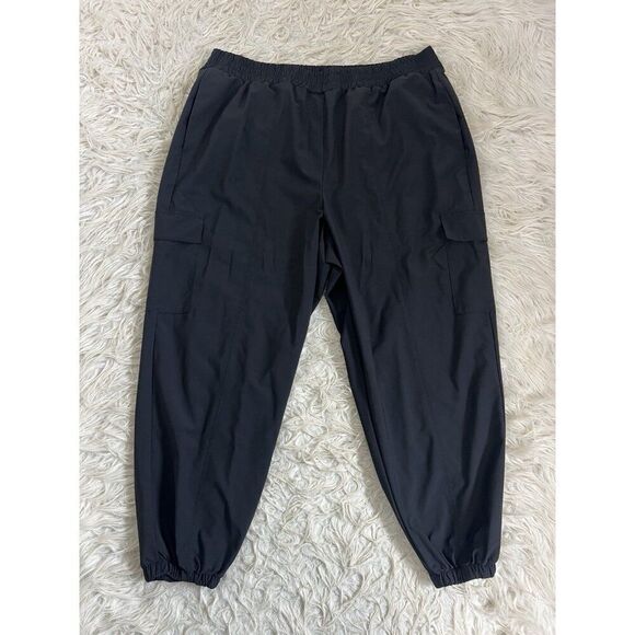 Lane Bryant On The Go Mid Rise Jogger Black Womens Plus Size 18 NWOT Activewear - Picture 2 of 10